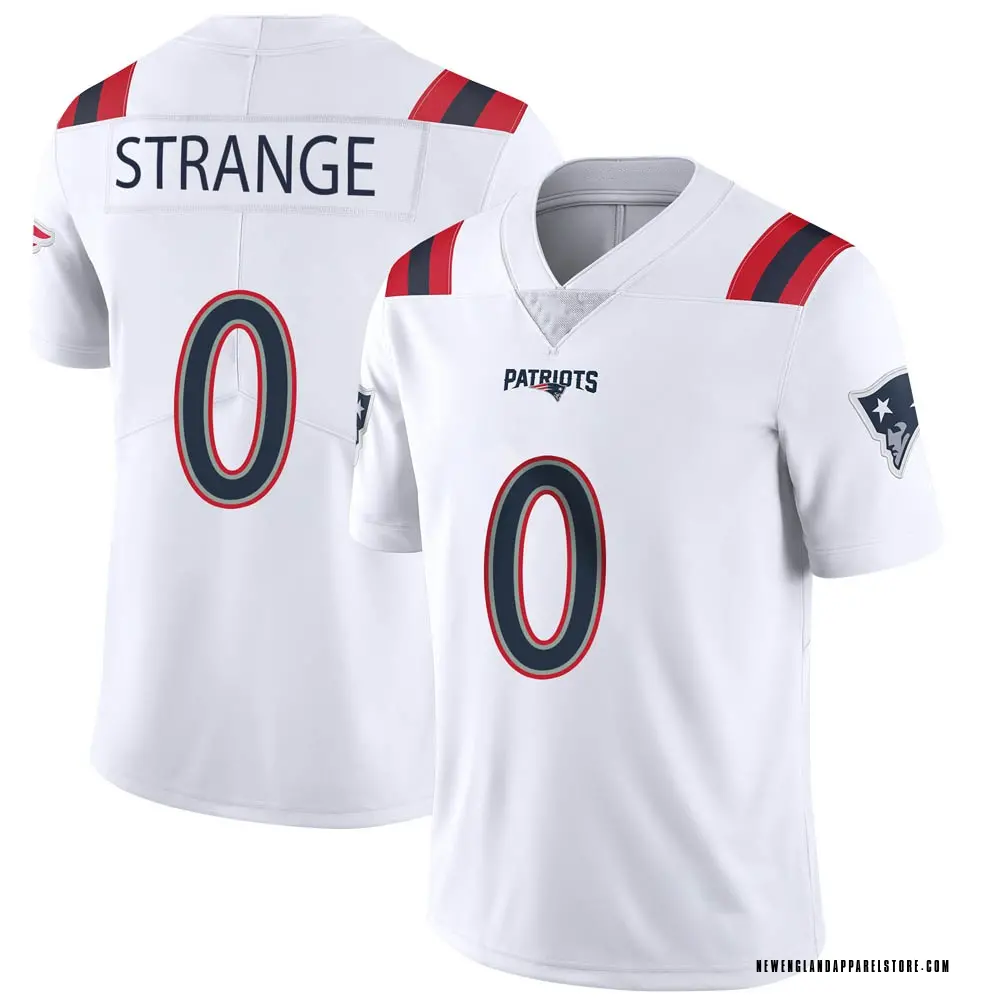 Youth Nike New England Patriots Cole Strange Navy Team Color Vapor  Untouchable Jersey - Limited