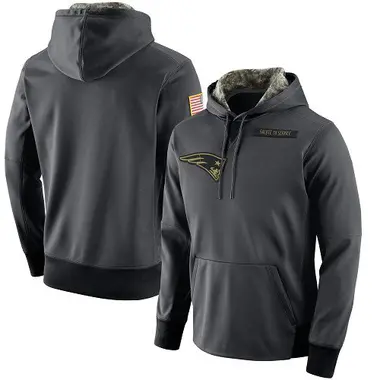 Men's Atlanta Braves Salute To Service KO Performance Hoodie - Olive